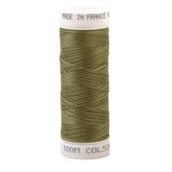 Fil à coudre polyester 100m made in France - vert tilleul 524
