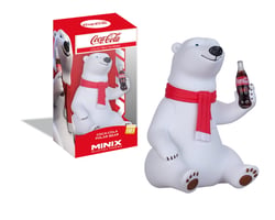 Minix - Special Character #102 - Coca Cola - Ours Polaire - Figurine à Collectionner 12 cm