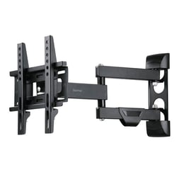Support TV mural pivotable inclinable HAMA - Métal - Noir - 19 à 48 pouces 25 kg