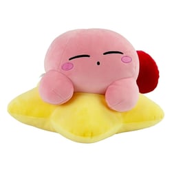 Kirby - Peluche Mocchi-Mocchi Mega Warpstar Kirby 30 cm - Tomy