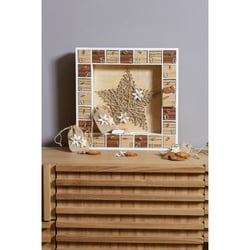 Calendrier de l'Avent carré DIY en BOIS - 39x39.5x6.5 cm - Artemio