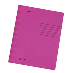 Chemise en carte à lamelle A4 - Rose vif - x 100 - Falken