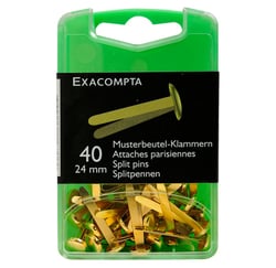 Boîte de 40 attaches parisiennes 24mm - Exacompta