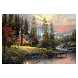 500 pièces Puzzle maison en pleine montagne - Schmidt Spiele