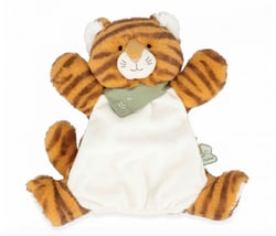 Marionnette Tigre Papaye – 24 cm - Kaloo - Beige