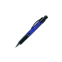 FABER-CASTELL Porte-mines GRIP PLUS 1307, bleu-métallique