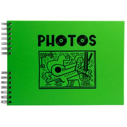 Album à spirales 50 pages noires Musicart - Vert - Exacompta