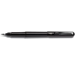 Lot de 12 stylos pinceaux rechargeables - PENTEL - Encre noire - Pointe brosse 1,0-10,0 mm