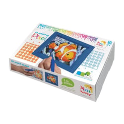 Kit créatif Pixel tableau avec cadre 14x17cm Poisson