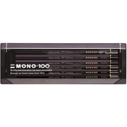 Crayon graphite TOMBOW - MONO 100 - Lot de 12 crayons 6B