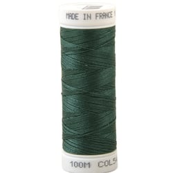 Fil à coudre polyester 100m made in France - vert fonce 541