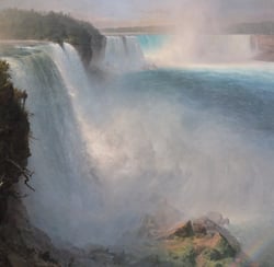 Puzzle 1000 pièces - Frederic Edwin Church : Les Chutes du Niagara - Côté Américain, 1867 - Grafika
