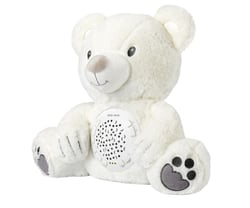 Peluche projecteur  Ours Blanc