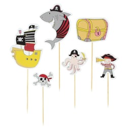 Cake Toppers Pirate Color - Recyclable