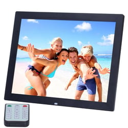 Cadre Photo Numérique 14 Pouces HD Multifonction Avec Télécommande Et Support Noir YONIS