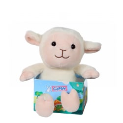 Peluche - Peluche Les P'Tits Gardenous 14 Cm - Agneau