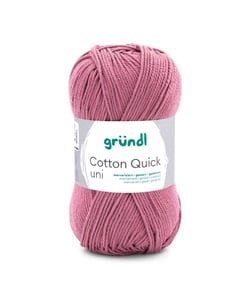 Fil à tricoter COTTON QUICK UNI - Gründl - PPSC - certifié Oeko-Tex 159 Violet