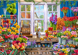 Puzzle 500 pièces - Flower Shoppe - Bluebird Puzzle