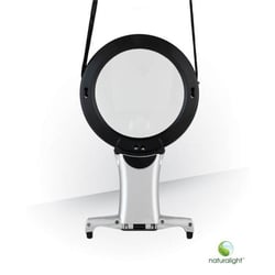 Daylight - Loupe sautoir Lampe LED avec pied et cordon