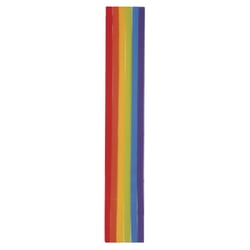 Bandes déco en cire, 20x0,1cm, 6 couleurs 3 bandes assorties