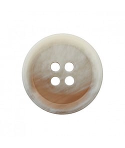 Carte de 3 boutons de chemise dégradé 4 trous 20mm - Prym Beige Camel ecru