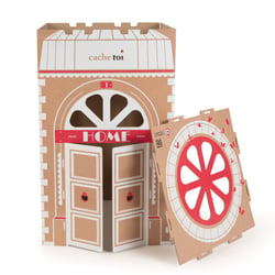 HOME - cabane pliable Française en carton - CACHE TOI