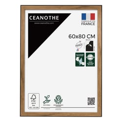 Cadre photo Loft noir 60x80 cm