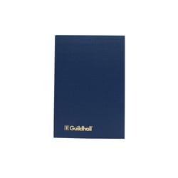 Piqûre comptable Guildhall 6 col A4 - Bleu - Exacompta