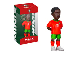 Figurine Minix - Nuno Mendes - 12 cm - Coupe du Monde #140 - Portugal - Football Stars