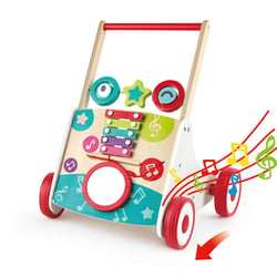 Mon premier trotteur musical - Hape - Rouge