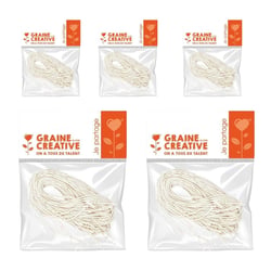 50 élastiques blancs pour masques 60 cm