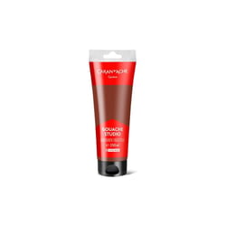 Gouache Studio - Sienne brûlée - Ultra couvrante - Mate - Tube 250 ml - Caran d'Ache