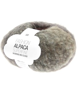 Fil de laine à tricoter Fashion Alpaca Superfine Heavens Big Cloud - 100GR - Rico Design 05 Dark Rainbow