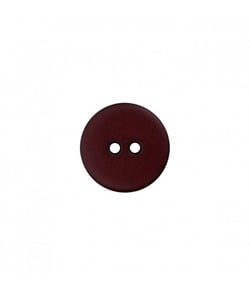 Carte de 3 boutons Polyester Marron 23mm - Union Knopf Marron