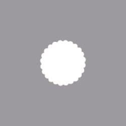 Perforatrice : Rond.bord déco, ø 2,54 cm, (1")