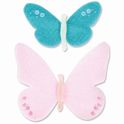 Gabarit de découpe pour machine - Sizzix Bigz Die Textile Papillons - par Jenna Rushforth