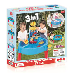 Table d'activités eau et sable 3 en 1