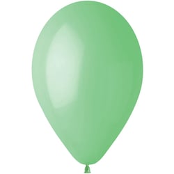 10 Ballons Vert menthe Mat Ø30cm