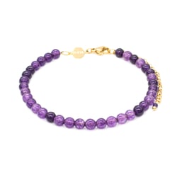 Bracelet Serena en pierres Améthyste - Sloya