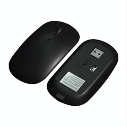 Souris Bluetooth Sans Fil Ergonomique 1600DPI Rechargeable 10m Noir YONIS