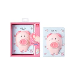 Carnet de Notes Kawaii Girly Squishy - Cochon