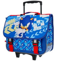 Cartable à roulettes Sonic Flash 41 CM - 2 compartiments
