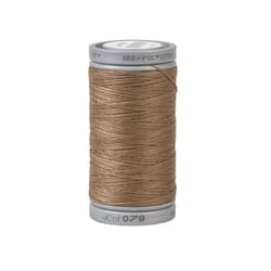Fil super polyester résistant 125m haute qualité brun