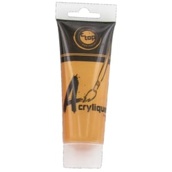 MégaCréa DIY - Peinture acrylique mate dorée tube 75 ml