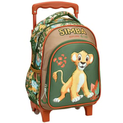 Sac à dos à roulettes Roi Lion Simba 30 CM Trolley maternelle