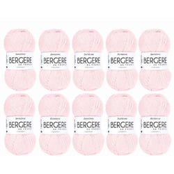 10 pelotes de laine - Rêverie - 100% acrylique - Bergère de France - Barisienne