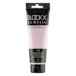 Peinture acrylique - Quinacridone rose - 472 - BLOCKX Artist - Qualité beaux-arts - Tube 120ml