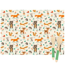 6 Sets de table Animaux de la Forêt - Recyclable
