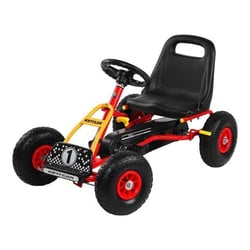 Kart à pédales Retro rouge - Kettler - Jaune