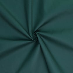 Tissu popeline de coton Vert bouteille - designers-factory (3m x 1m46)